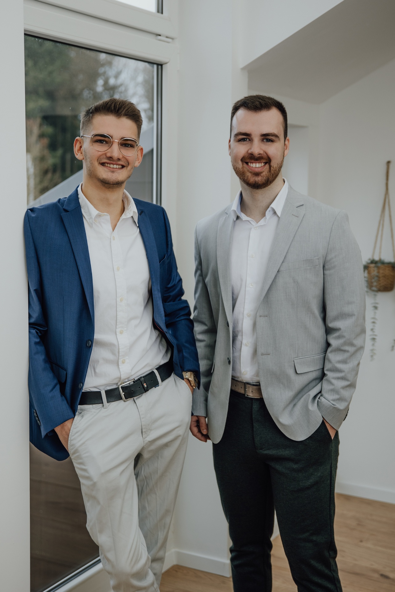 Andreas Marquart (links) und David Hahn (rechts), Gründer der Social Galaxy GmbH